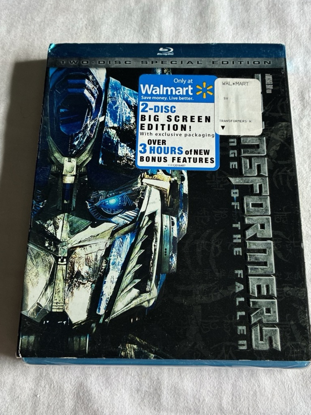 Transformers: Revenge of the Fallen - Blu-ray Special Edition (Black, Blue)